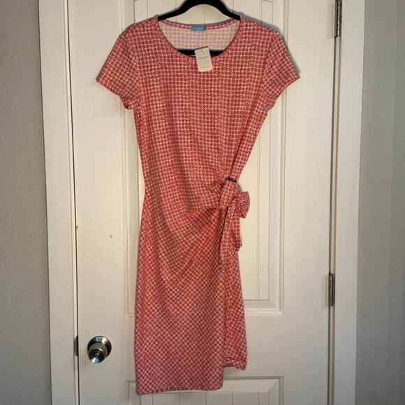 J. McLaughlin knee length faux wrap dress size Small - Picture 1 of 6